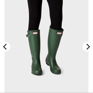 HUNTER - Rain Boots - Original Tall - Hunter Green